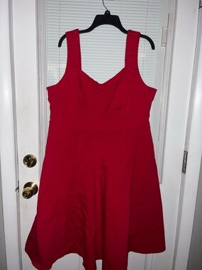 torrid Red Sleeveless A-Line Dress